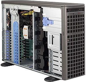 SUPERMICRO SYS-7047R-TXRF Pedestal Server Barebone Dual LGA 2011 Intel C602 DDR3 1600/1333/1066/800