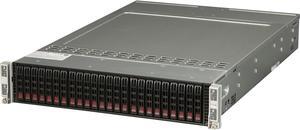 SUPERMICRO SYS-2027TR-HTRF+ 2U Rackmount Server Barebone (Four Nodes) Dual LGA 2011 (Per Node) Intel C602 DDR3 1600/1333/1066/800