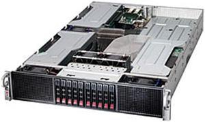SUPERMICRO SYS-2027GR-TRF 2U Rackmount Server Barebone Dual LGA 2011 Intel C602 DDR3 1866/1600/1333/1066