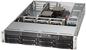 SUPERMICRO SYS-6027B-URF 2U Rackmount Server Barebone Dual LGA 1356 Intel C602 DDR3 1600/1333/1066/800