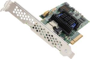 Adaptec 6T Series 2272800-R PCI-Express 2.0 x8 Low-Profile MD2 SATA / SAS 6805T RAID Controller Card