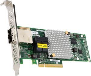 Adaptec 1000 2288500-R (1000-8i8e ) 8-Lane PCIe Gen3 Low-Profile, MD2 SATA / SAS 12 Gb/s PCIe Gen3  Host Bus Adapter