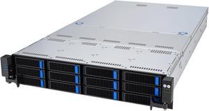 ASUS RS520A-E12-RS12U-16W1G2.5R 2U Rackmount Barebone Socket SP5 DDR5 4800/4400/4000/3600 RDIMM/ 3DS RDIMM