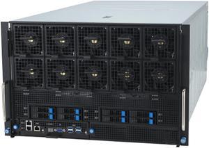 7U NVIDIA HGX™ H100/H200 eight-GPU server with dual 5th Gen Intel Xeon Scalable processors , designed for large-scale AI and HPC with up to 12 PCIE slots, 32 DIMM, 10 NVMe, dual 10Gb LAN and OCP 3.0