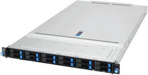 Asus RS700-E12-RS12U-2KW10G 1U Dual-Socket Server - Intel Xeon 6 Scalable Processors - 32 DIMMs - Dual M.2 - 12NVMe - 4 PCIe