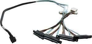 HighPoint 8643-4SAS-1M Internal Mini-SAS HD to 4x SAS Cable, 1Meter HighPoint 8643-4SAS-1M Internal Mini-SAS HD to 4x SAS Cable, 1Meter