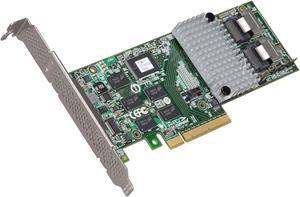 3ware Internal 9750-8i SATA/SAS 6Gb/s PCI-Express 2.0 w/ 512MB onboard memory Controller Card, Single