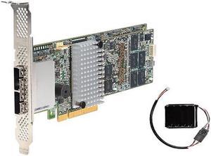 Intel RS25SB008 PCI-Express 3.0 x8 Low Profile Ready SATA / SAS RAID Controller Card