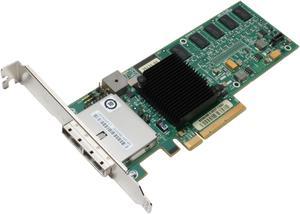 LSI MegaRAID SATA/SAS 8880EM2 3Gb/s PCI-Express w/ 512MB onboard memory RAID Controller Card, Single