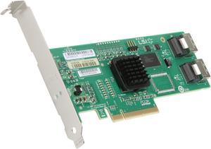 LSI Internal SATA/SAS SAS3081E-R 3Gb/s PCI-Express 1.1 RAID Controller Card, Single