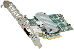 LSI MegaRAID SAS 9280-4i4e 6Gb/s PCI-Express 2.0 w/ 512MB onboard memory RAID Controller Card, Single--Avago Technologies