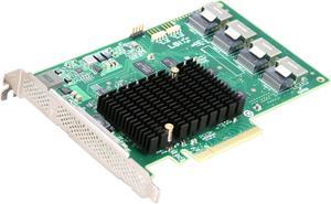 LSI LSI00244 (9201-16i) PCI-Express 2.0 x8 SATA / SAS Host Bus Adapter Card, Single Pack--Avago Technologies