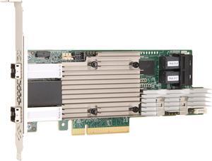 LSI 9380-8I8E x8 lane PCI Express 3.0 Low Profile SATA / SAS High Port Count 12Gb/s PCI Express SATA + SAS RAID Controller