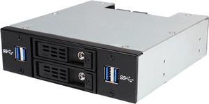 Athena Power BP-1225U32SAC USB 3.0 Super Speed 5.25" Drive Bay Extended Backplane Module