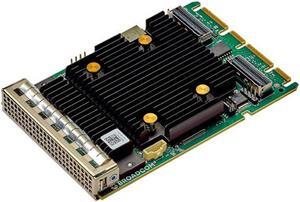 BROADCOM MegaRAID 9562-16I Raid card, PCIe Gen 4.0 Tri-Mode MegaRAID OCP 3.0 SFF adapter provides for more flexibility when integrating storage into the server
