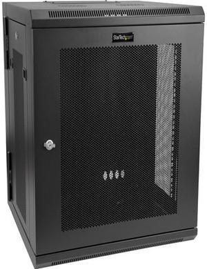 StarTech RK12WALHM Wall Mount Server Rack Cabinet - 12U Rack - 17" Deep - Hinged Enclosure - Network Rack - Server Cabinet