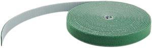 StarTech.com HKLP100GN Hook and Loop Tape - 100 ft. - Reusable Adjustable Cable Ties - Green (HKLP100GN)