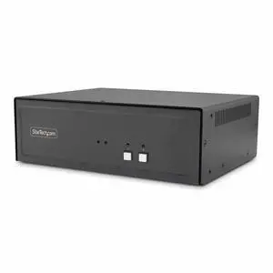 StarTech Secure 2-Port Dual-Monitor KVM Switch, DisplayPort, 4K 30Hz, NIAP 4.0, CAC, Made in the USA StarTech Secure 2-Port Dual-Monitor KVM Switch, DisplayPort, 4K 30Hz, NIAP 4.0, CAC, Made in the USA