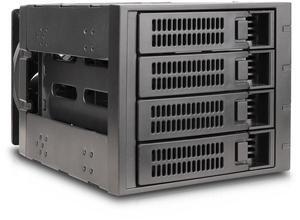 Rosewill Hard Drive Enclosure - 3 x 5.25" to 4 x 3.5" Hot-Swap Enclosure - SATA I/II/III/ & SAS HDD  - RSV-SATA-Cage-34