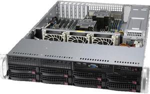 SUPERMICRO SuperServer SYS-620P-TRT 2U Rackmount Server Barebone, Complete System Only ! For Customized Please Contact with Newegg B2B