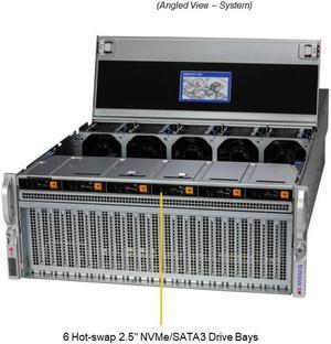 SUPERMICRO SYS-421GU-TNXR 4U Rackmount Server Barebone LGA 4677 Intel C741 DDR5 4800
