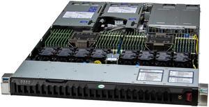 Supermicro Hyper SuperServer SYS-121H-TNR, 1U Hyper with 8 hot-swap 2.5" NVMe/SAS/SATA bays and 3 PCIe 5.0 x16 + 1 PCIe 5.0 x16 AIOM slot