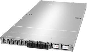 Supermicro GPU ARS-121L-DNR Server System, 1U 2-Node NVIDIA Grace CPU Superchip system supporting NVIDIA BlueField-3 or NVIDIA ConnectX-7