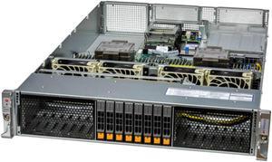 Supermicro Hyper SuperServer SYS-221H-TNR, 2U Hyper with 8 hot-swap 2.5" NVMe/SAS/SATA bays and 4 PCIe 5.0 x16 slots + up to 2 PCIe 5.0 x16 AIOM slots