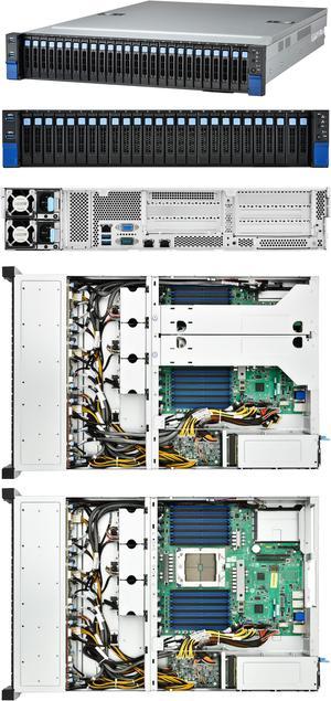Tyan 2U1S Storage Server, hybrid NVMe/SAS/SATA BP, Single Socket AMD Genoa EPYC Platform