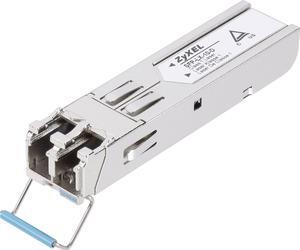 ZyXEL Gigabit SFP Transceiver Module, Single Mode, Duplex LC, 1310nm Wavelength, SFP-LX-10-D