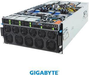 GIGABYTE G593-ZD2-AAX1 HPC/AI Server - AMD EPYC™ 9004 - 5U DP NVIDIA HGX™ H100 8-GPU 4-Root Port