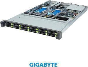 GIGABYTE R163-Z32-AAC1, Rack Server - AMD EPYC™ 9004 - 1U UP 12-Bay Gen4 NVMe/SATA/SAS (12 x NVMe) Platinum