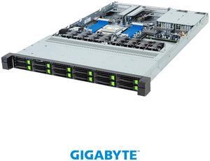 GIGABYTE R163-Z35-AAH1 Rack Server - AMD EPYC™ 9005/9004 - 1U UP 12-Bay Gen5 NVMe/SATA/SAS-4 Titanium