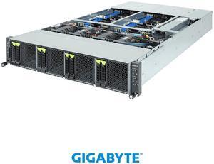 GIGABYTE H263-S64-AAW1 High Density Server - 5th/4th Gen Intel® Xeon® Scalable - 2U 4-Node DP 8-Bay Gen4 NVMe/SATA/SAS 3000W