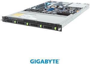 GIGABYTE R133-C10-AAA2 Rack Server - AMD EPYC™ 4004 / Ryzen™ 9000 / Ryzen™ 7000 - 1U UP 4-Bay Gen4 NVMe/SATA Platinum