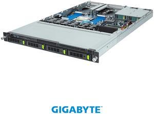 GIGABYTE R163-Z30-AAB1 Rack Server - AMD EPYC™ 9004 - 1U UP 4-Bay Gen4 NVMe/SATA/SAS Platinum
