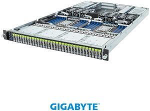 GIGABYTE S183-SH0-AAJ1 Storage Server - 5th/4th Gen Intel® Xeon® Scalable - 1U DP 32-Bay E1.S NVMe 2000W