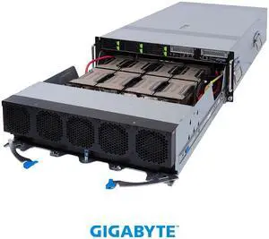 GIGABYTE G492-ZD2 HPC/AI Server - AMD EPYC™ 7003 - 4U DP HGX™ A100 8-GPU
