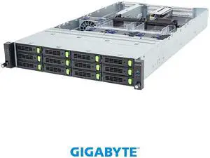 GIGABYTE R263-ZG0-AAL2 Rack Server - AMD EPYC™ 9005/9004 - 2U UP 4 x PCIe Gen5 GPUs