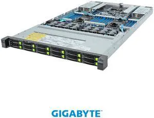 GIGABYTE R183-S96-AAV1 Rack Server - 5th/4th Gen Intel® Xeon® Scalable - 1U DP 12-Bay Gen5 NVMe/SATA/SAS-4 Titanium