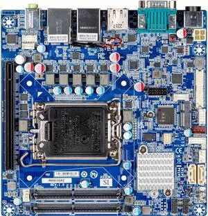 GIGAIPC mITX-H610A Mini ITX Server Motherboard with Intel H610 Chipset, support 14th/13th/12th Generation Intel Core Processors, Dual channel DDR4 memory, PCIe, 2 x COM, 8 x USB, 2 x SATA 6Gb/s - OEM