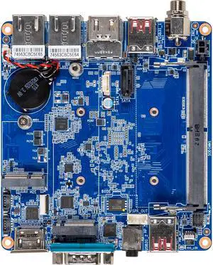 GIGAIPC QBi-N97B Embedded Compact Board with Intel Processor N97, Single Channel DDR4 memory, 1 x COM, 1 x SATA 6Gb/s, 6 x USB, TPM on board - OEM