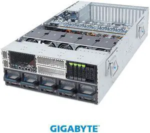 GIGABYTE XL43-ZX0-AAS2 Server Barebones NVIDIA MGX™ Server - AMD EPYC™ 9005 - 4U DP 8 x PCIe Gen5 GPUs GIGABYTE XL43-ZX0-AAS2 Server Barebones NVIDIA MGX™ Server - AMD EPYC™ 9005 - 4U DP 8 x PCIe Gen5 GPUs