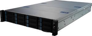 MSI 2U Server Barebones, Dual AMD EPYC™ 9004 Series Processors, 4 NVMe Hybrid Hot-swap drive bays + 8 NVMe Hybrid Hot-swap drive bays, Dual BIOS & BMC.