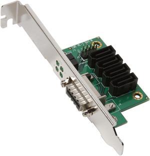 iStarUSA zAGE-H-4SA70 Multilane x4 to SATA Host Adapter - OEM