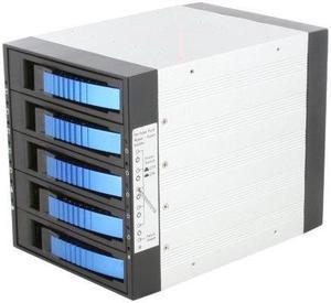 iStarUSA BPU-350SATA-BLUE 3x5.25" to 5x3.5" SAS/SATA 6.0 Gb/s Hot-Swap Cage - OEM
