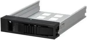 iStarUSA BPU-HSTRAY-BLACK Aluminum Black Handled Tray