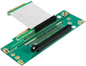 iStarUSA DD-603605-C7 1 PCIe x16 and 1 PCIe x8 Riser Card