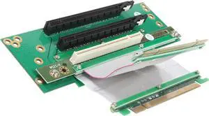 iStarUSA DD-643661 2 PCIe x16 and 1 PCI Riser Card