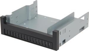 iStarUSA RP-COMBO-SLIM2535 2.5"/ 3.5" HDD & Slim Optical Drive to 5.25" Drive Bay Cage